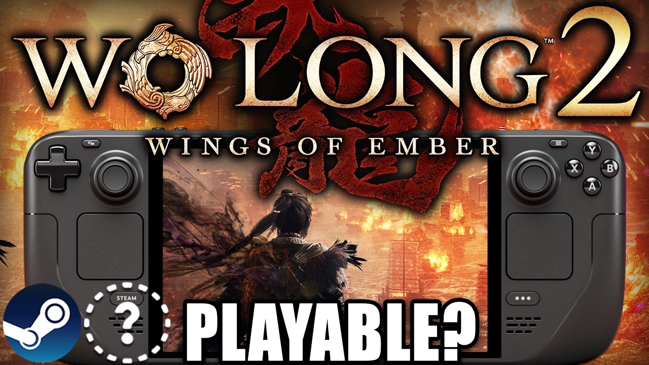 WO LONG 2 WINGS OF EMBER Steam Deck Performance First Look: Is it Playable?