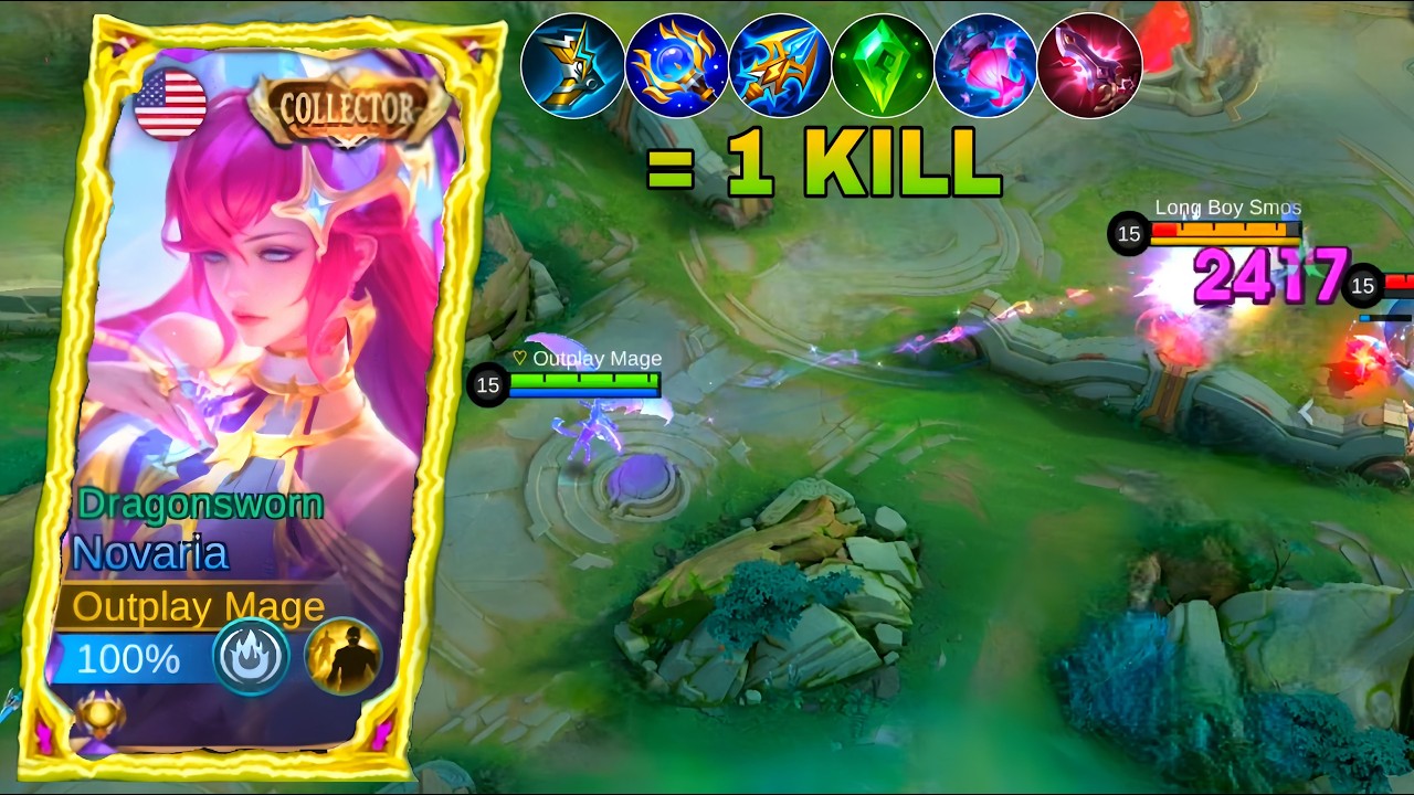 NOVARIA BROKEN BUILD FULL DAMAGE HACK FOR 2026! (100% Broken) MOBILE LEGENDS