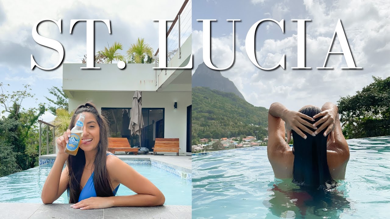 ST. LUCIA TRAVEL VLOG!! + travelling during COVID (what you need to know!) // Shakira Curtis