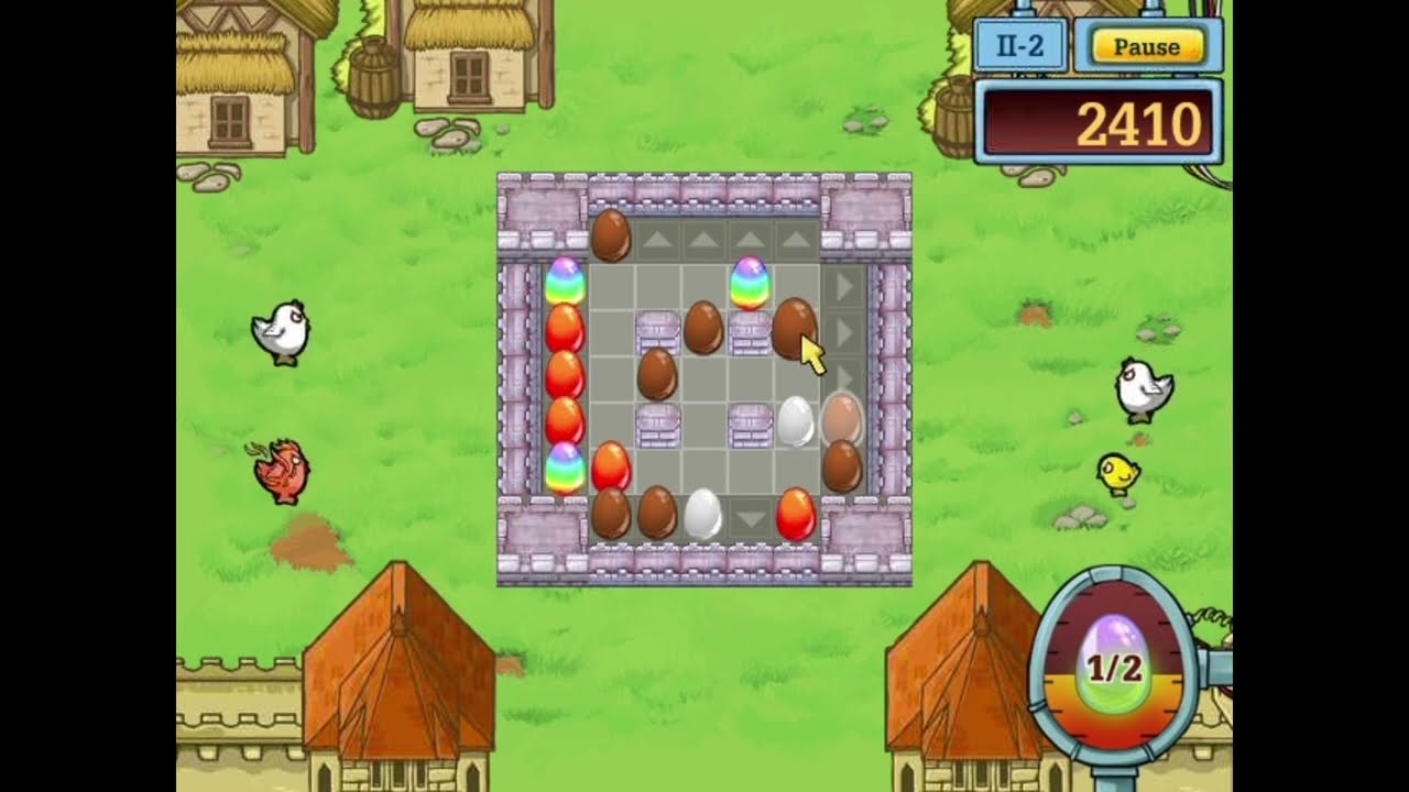 Egg vs Chicken Walkthrough (Chapter 1: Middle Ages)