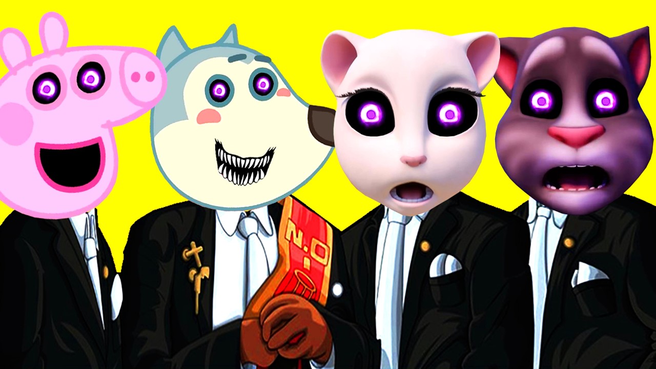 Wolfoo.exe & Peppa Pig.exe & Talking Tom.exe - Coffin Dance Song (COVER)