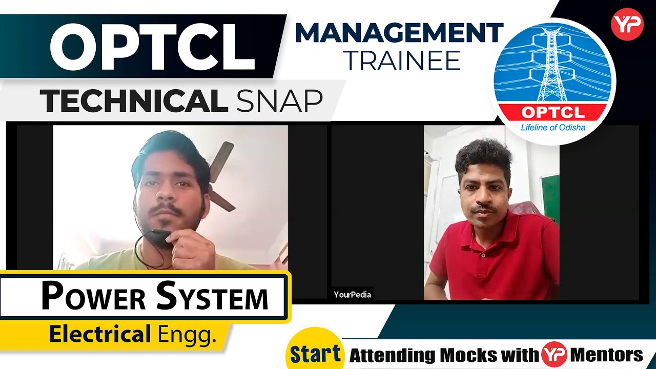 Power System Technical Snap for OPTCL Mgmt. Trainee | Electrical Engg. | Start Interview Preparation