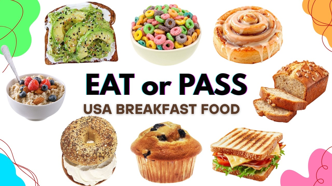 Ultimate USA Breakfast 🍔🥯 | Eat or Pass Edition