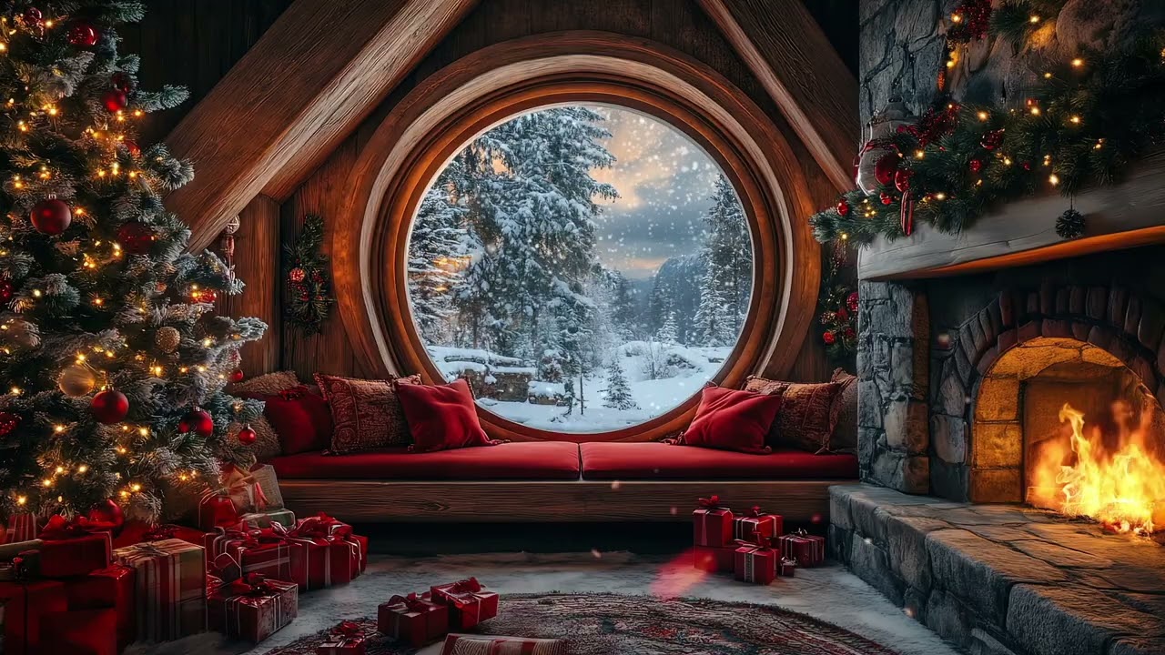 Celtic Christmas Carols • Harp, Fiddle & Flute — Irish & Scottish Holiday Music for Relaxing Nights