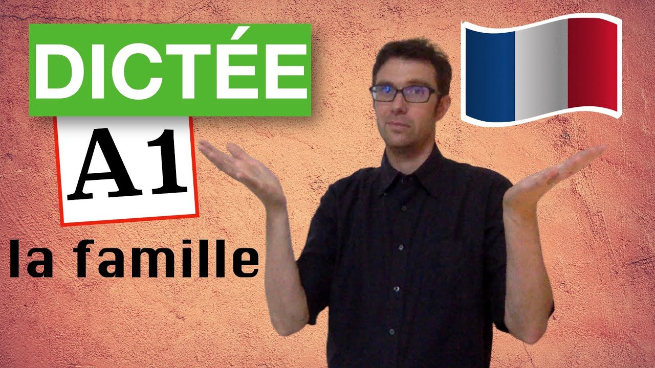 🇫🇷 Meilleure orthographe avec une dictée - Niveau A1 - DICTÉE en FRANÇAIS FACILE