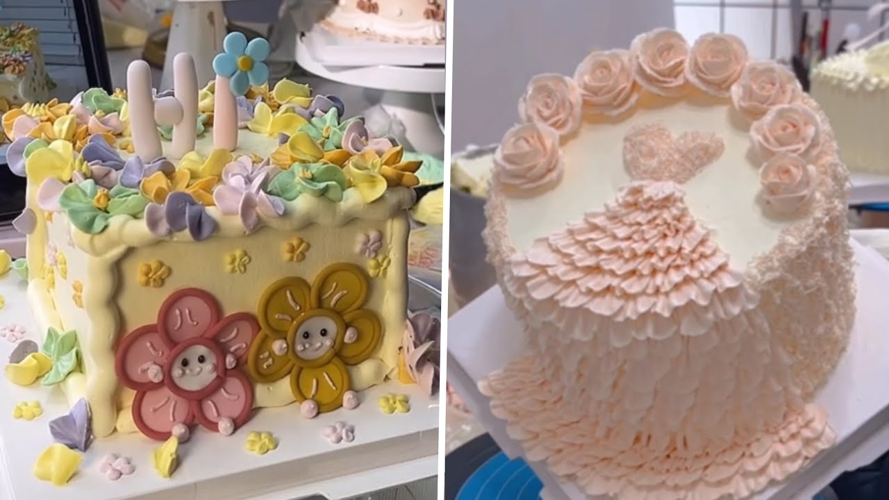 2 Surprisingly Fabulous Cakes #Cake Decorating Ideas