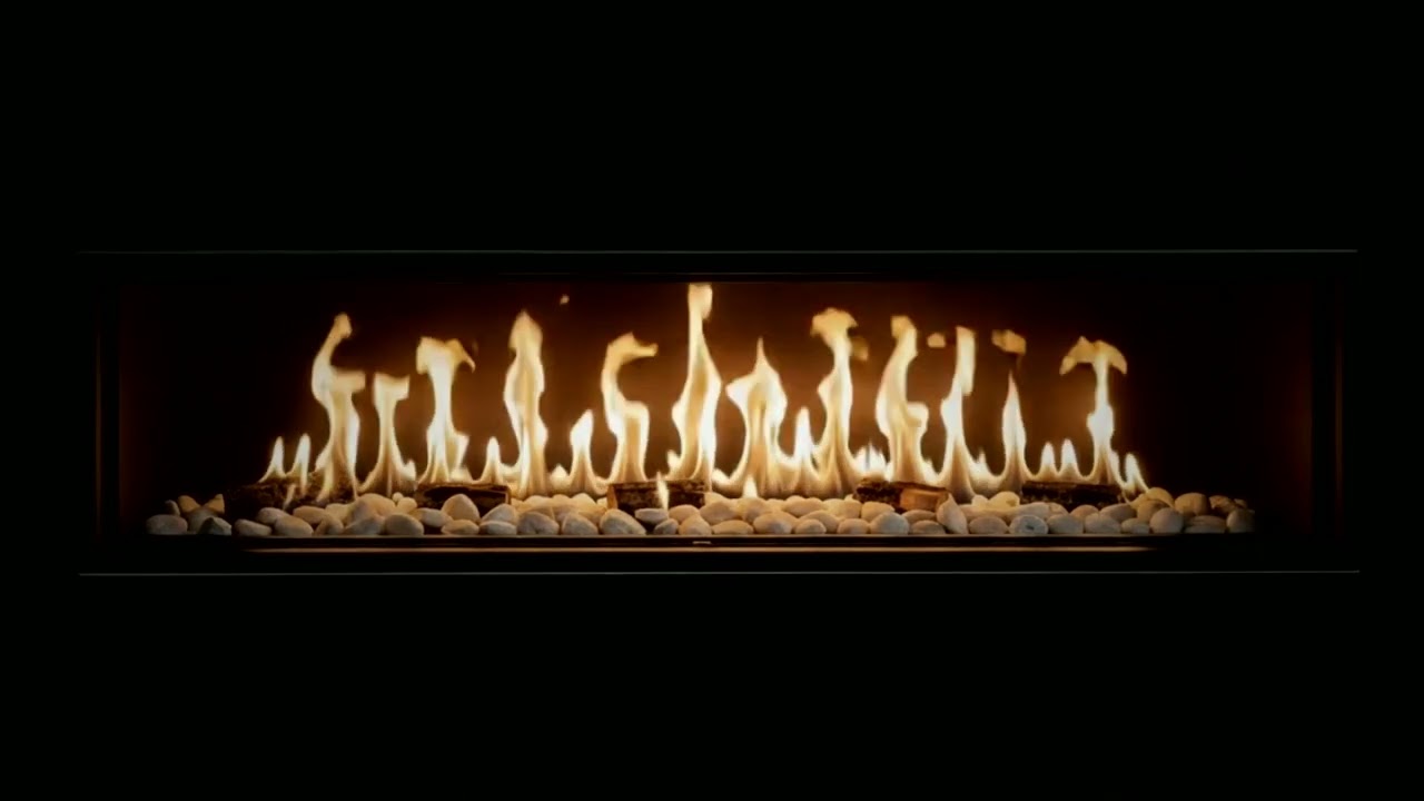 Luxury Fireplace with Crackling Wood Sounds | Relaxing Fire Ambience for Restaurants, Cafés & Home