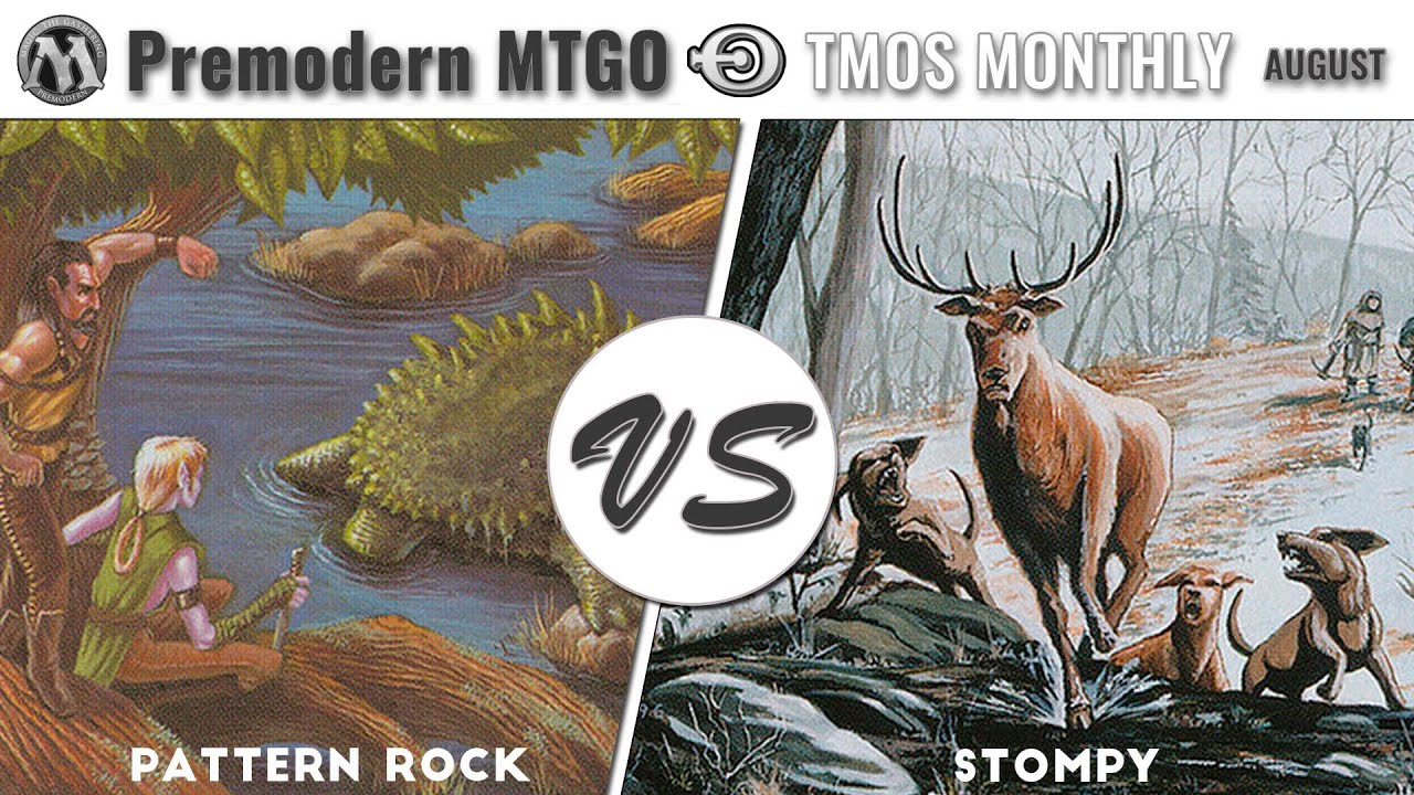 Premodern - The Magic Online Society V - Round 5 - Pattern Rock vs Mono Green Stompy