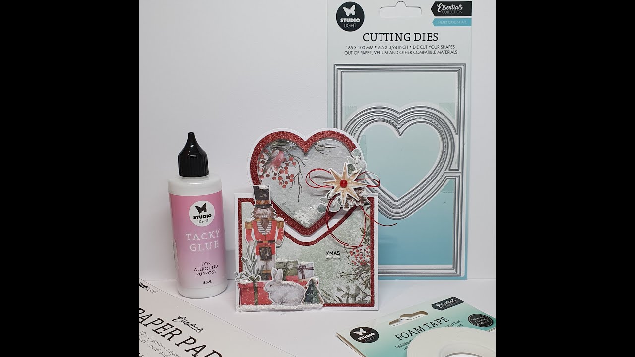 hartjes shakercard kerst met SL-ES-CD449