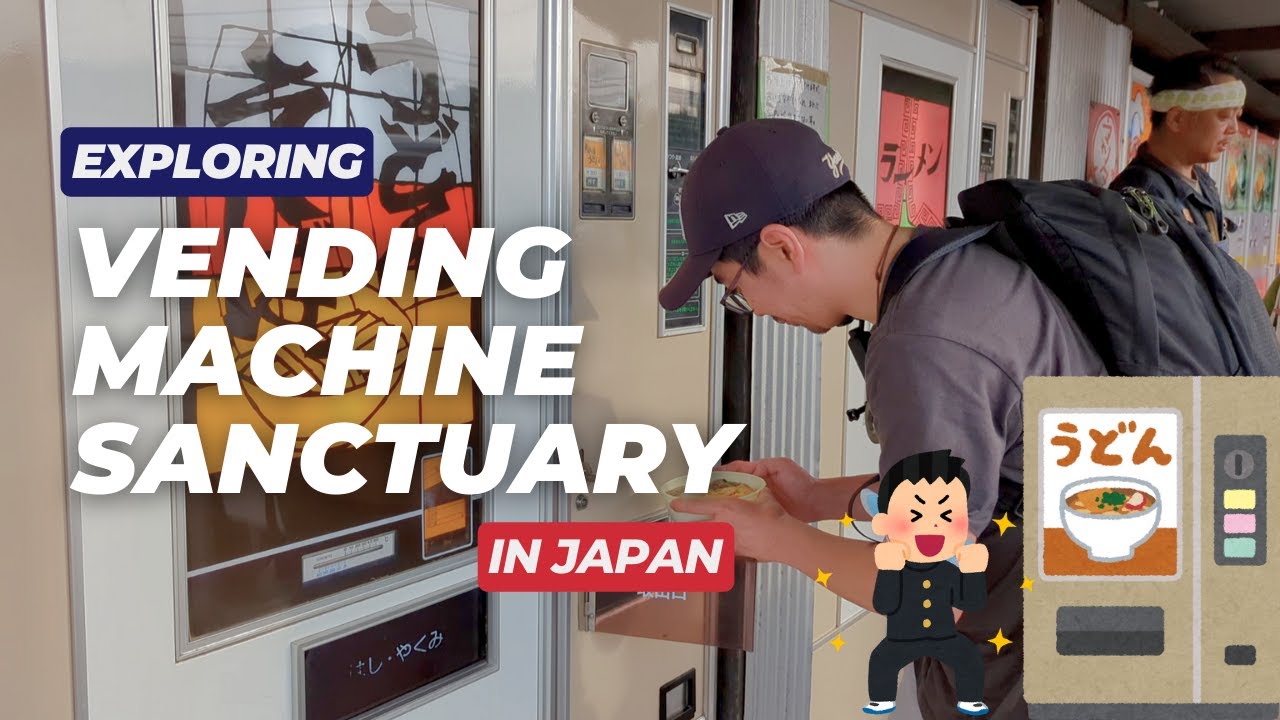 Japan's Vending Machine Sanctuary | 昭和自動販売機の聖地