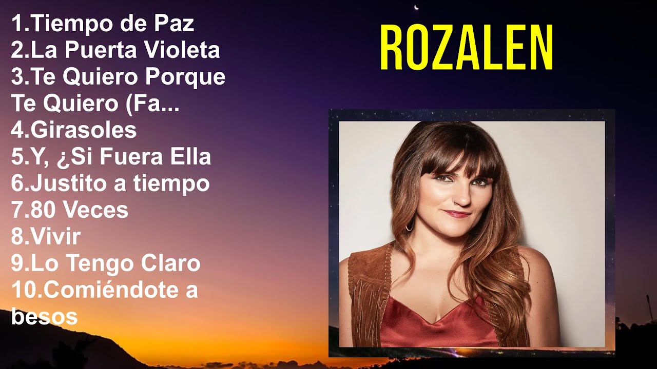 Rozalen 2024 ~ 10 Maiores Sucessos ~ Grandes Exitos