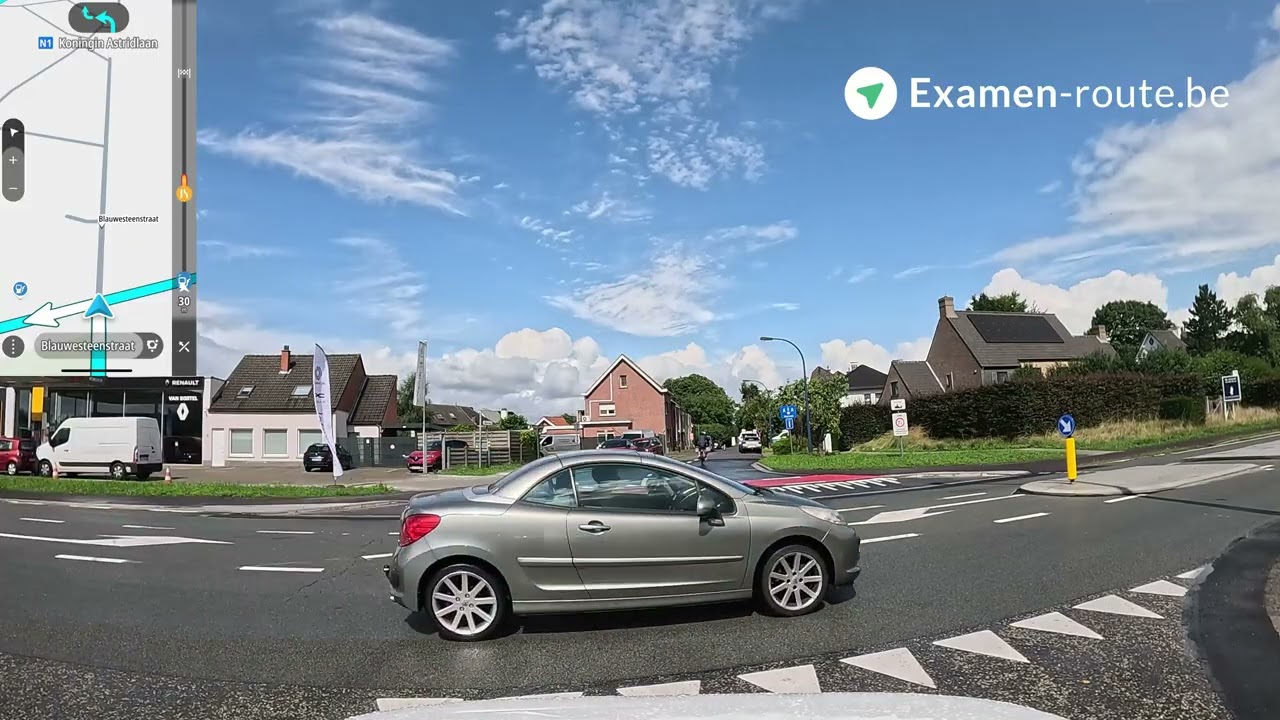 Examenroute Kontich Gemeenteplein - Examencentrum Kontich