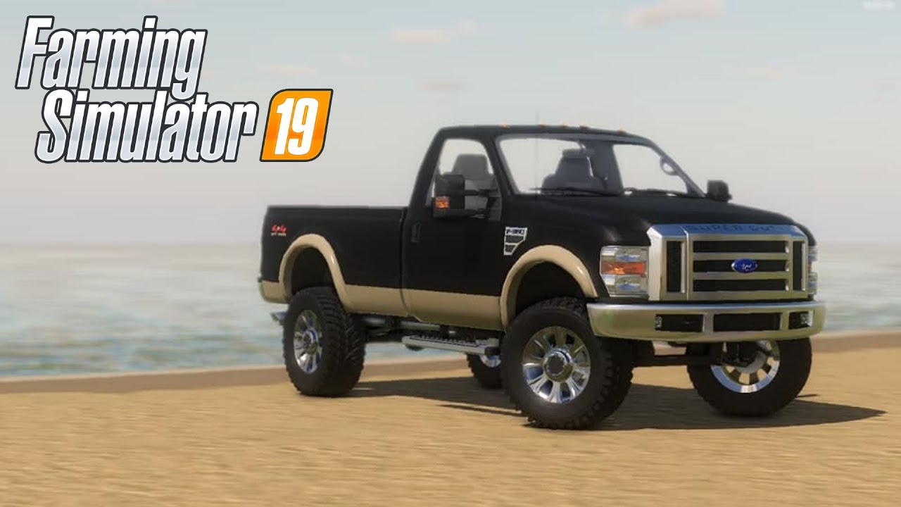 ALL NEW LIZARD F350 PICKUP TRUCK FOR ALL PLATFORMS (PC, XBOX, PLAYSTATION) | Mod Showcase | FS19