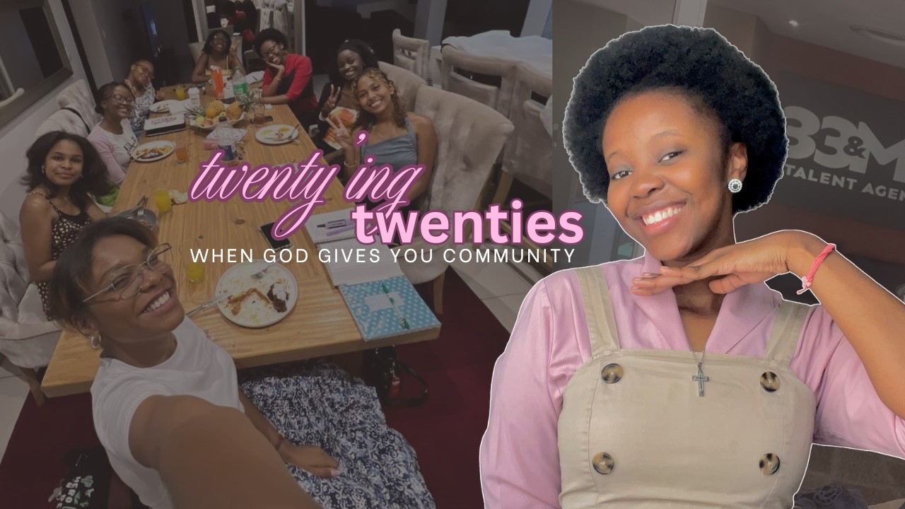 twenty’ing my 20s 🌸: The Weekend God Sent Community (and a Talent Interview) | trusting God
