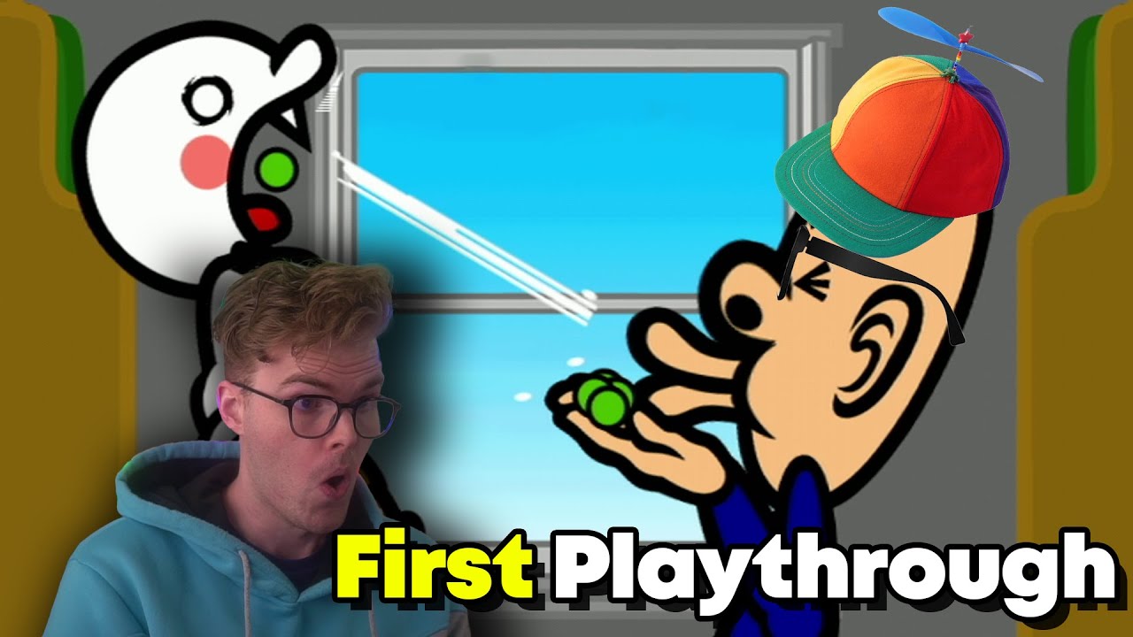 Long Time Rhythm Gamer Tries Rhythm Heaven for the First Time