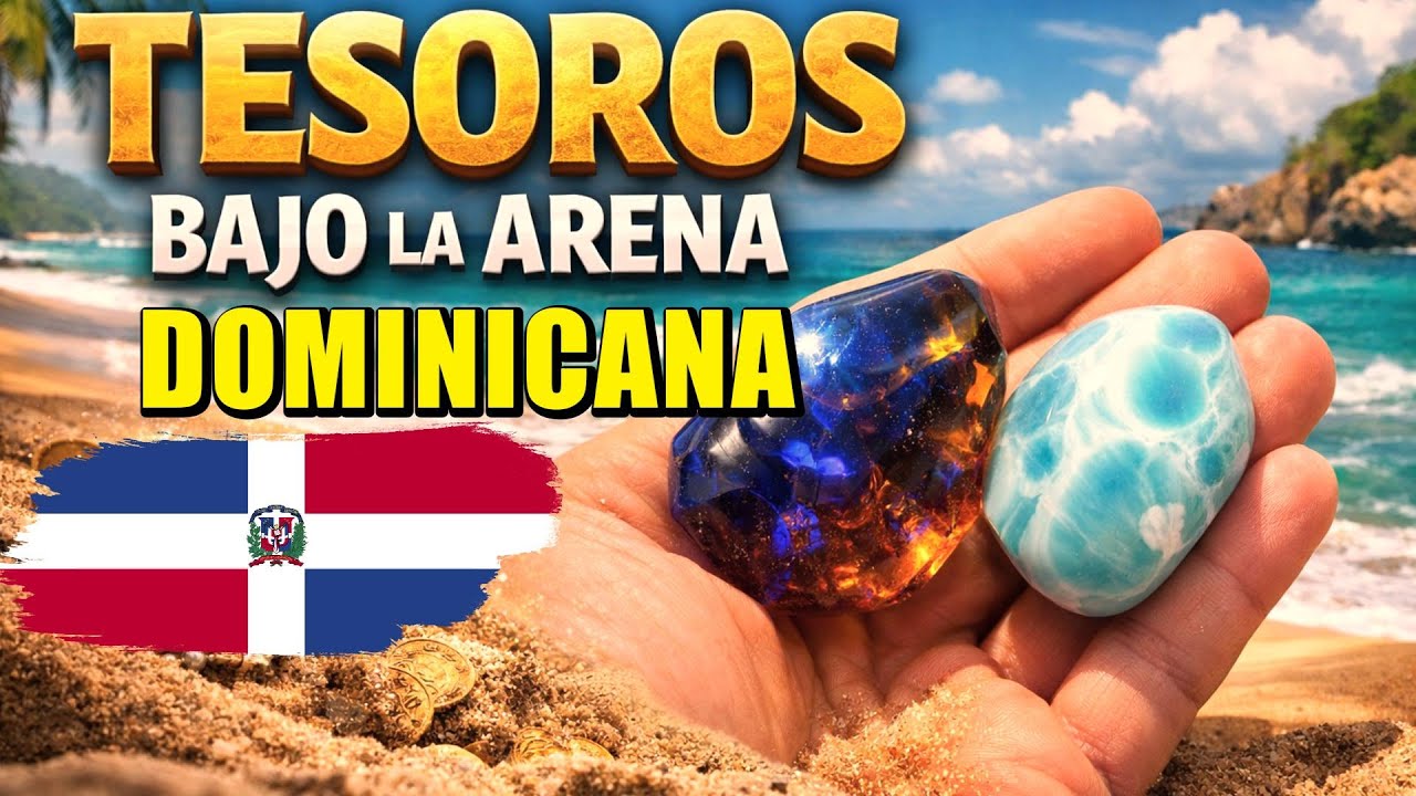 Las piedras preciosas más caras que se esconden en las playas de República Dominicana