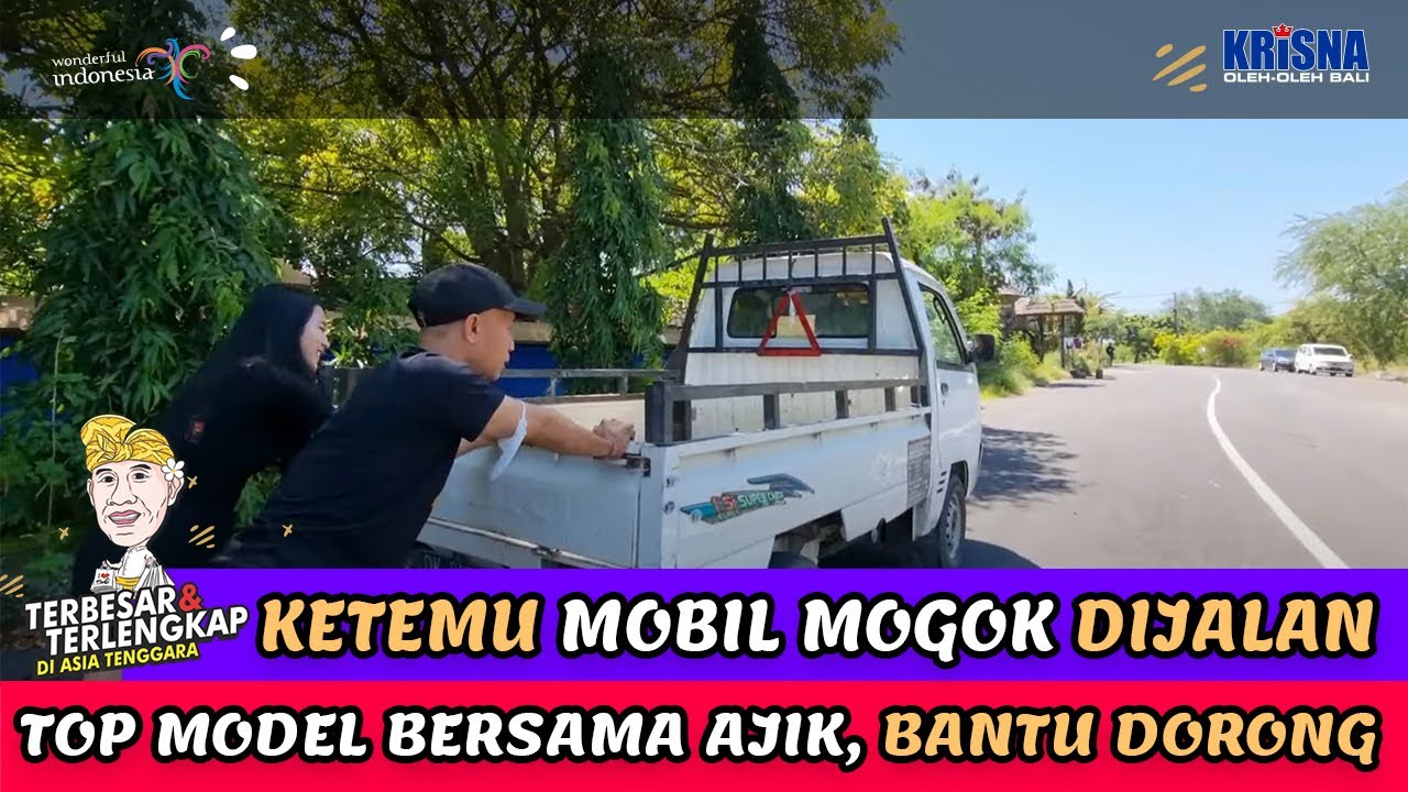 Top Model Indonesia Diajak Keliling Krisna By Pass, Hingga Bantu Dorong Mobil Mogok?