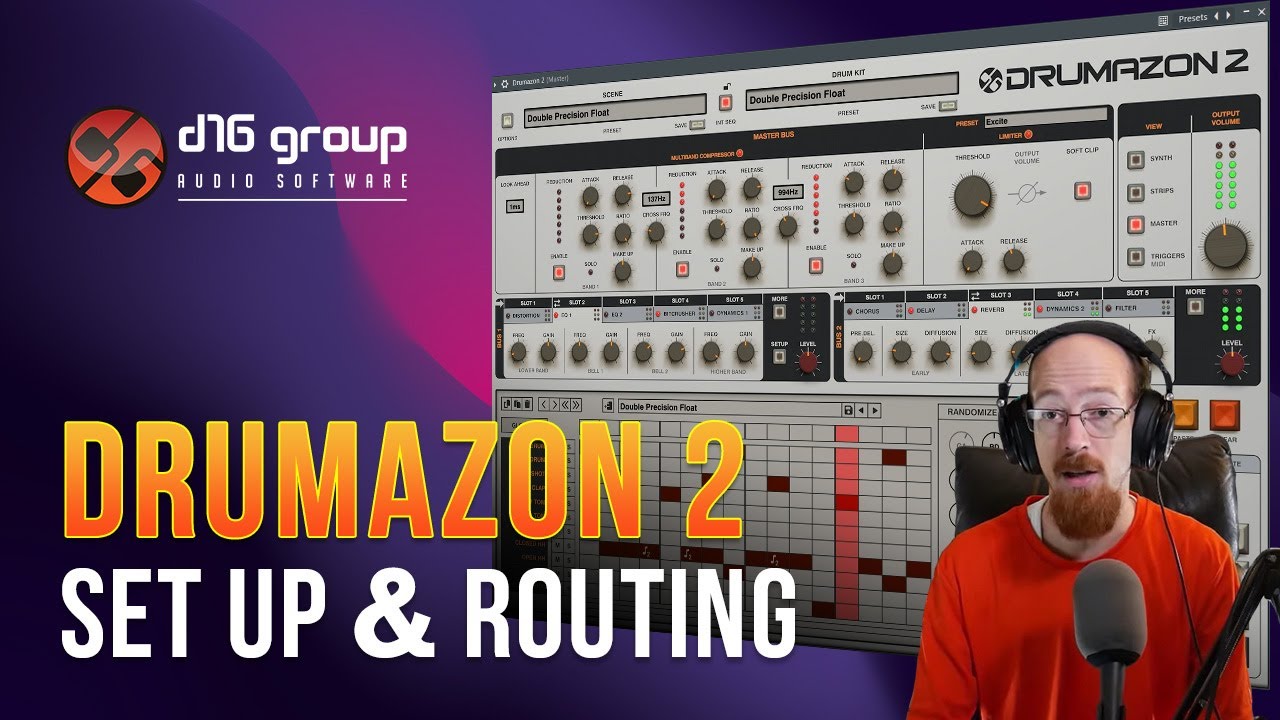 D16 Drumazon 2 - How to Set Up & Routing