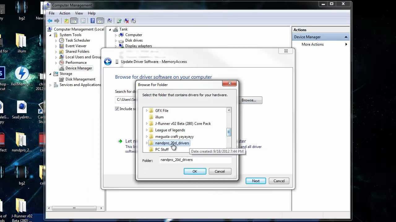 How to Install NAND-X Drivers