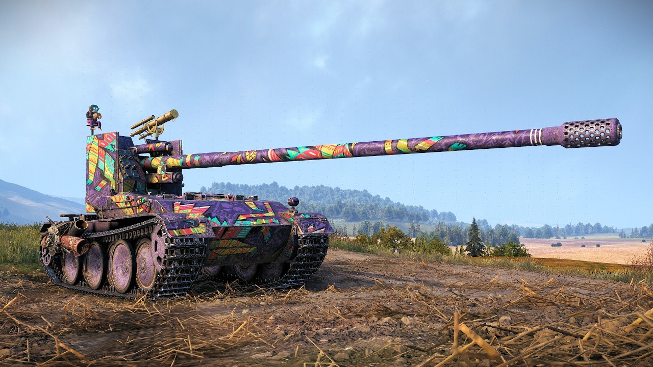 Grille 15: Бумажный Жнец В Тенях - World Of Tanks