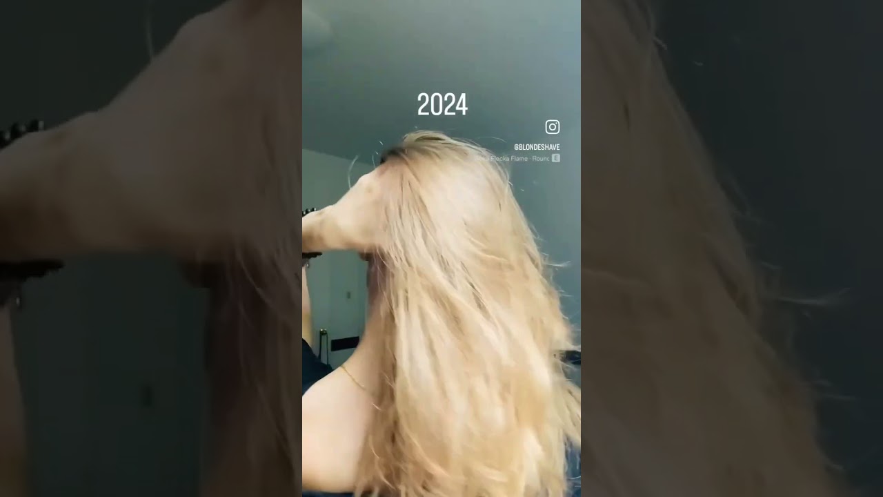 Long hair cut short 