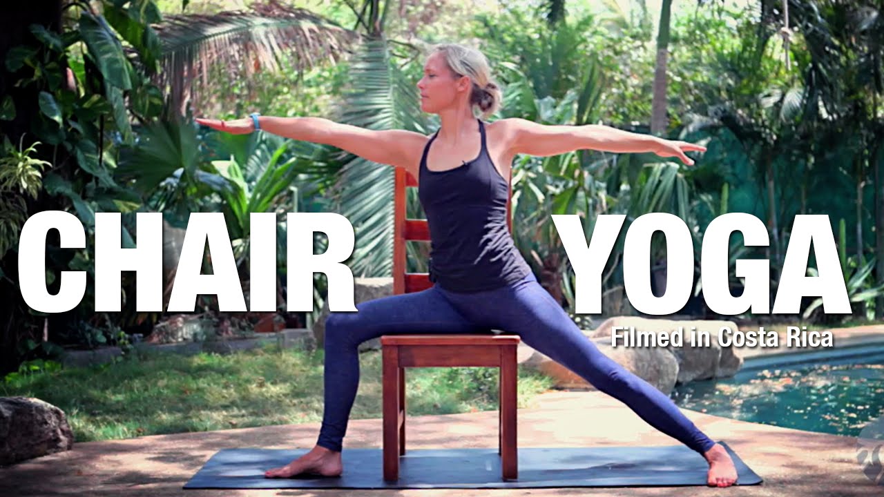 Easy Chair Yoga Class - 25 minutes - Five Parks Yoga