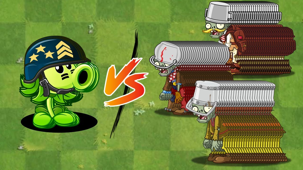 100 Plants Max Level Vs 150 Zombies Level 5 - Who Will Win? - PVZ 2 Challenge