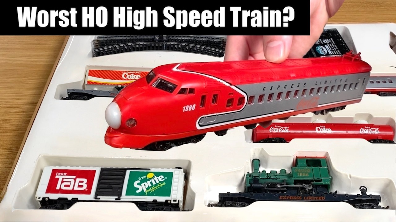 I Bought the Worst HO Shinkansen High Speed Train - Will it Run?