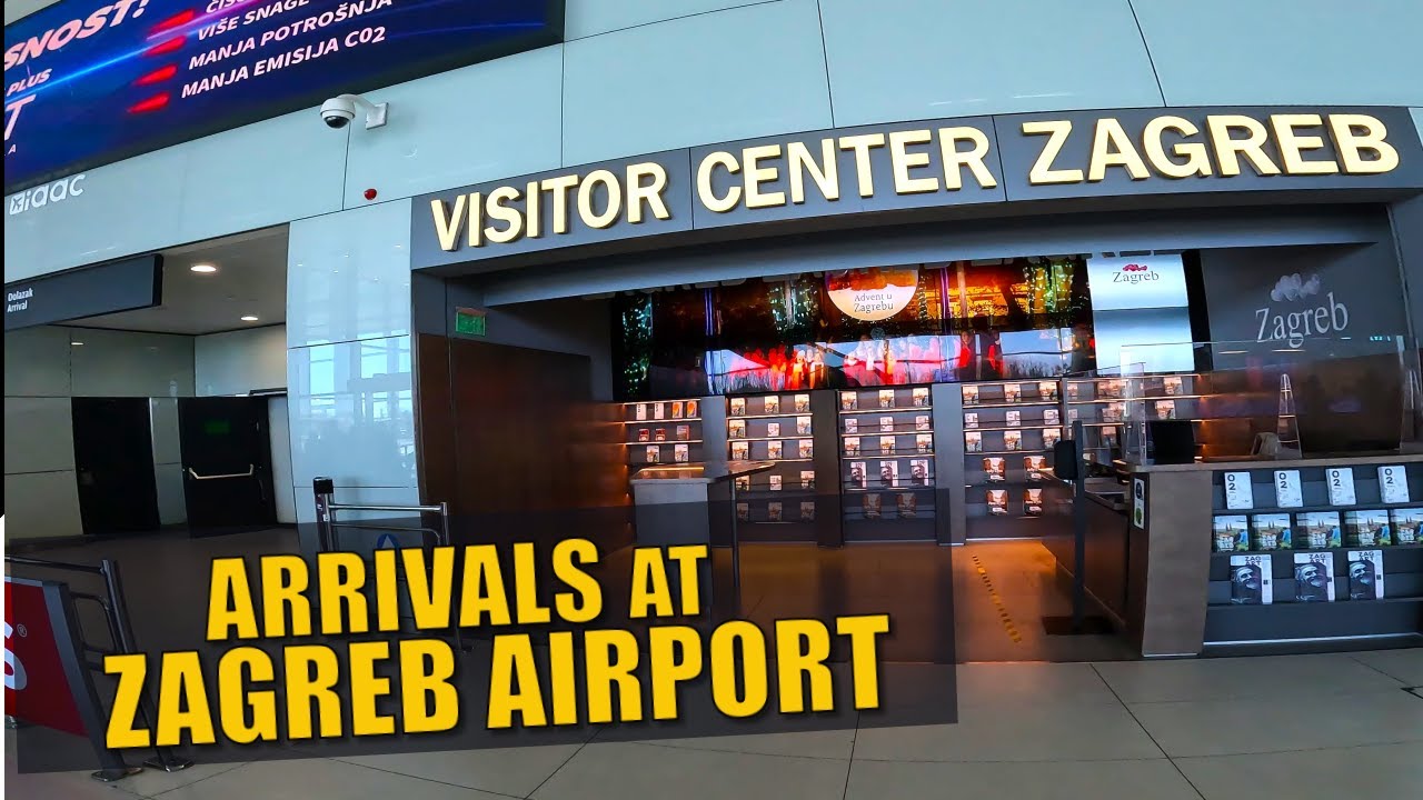 ⭐  Your Virtual Arrival at ZAGREB Airport, CROATIA (ZAG)