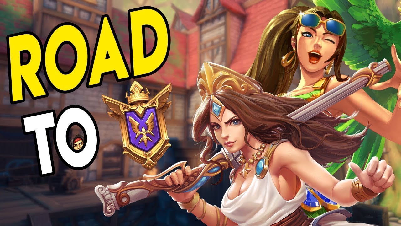 ROAD TO GM: 2 GAMES IN 1 | Lian + Cassie Ranked Paladins Gameplay