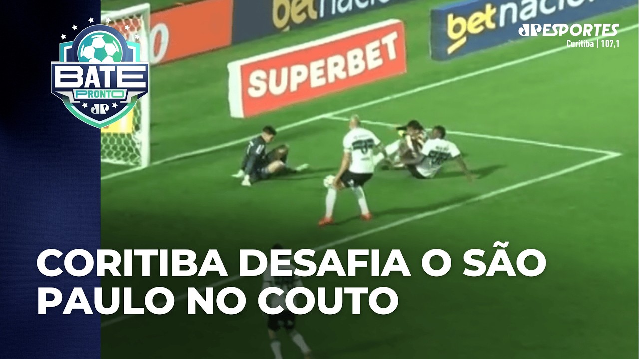 Coritiba desafia o São Paulo no Couto