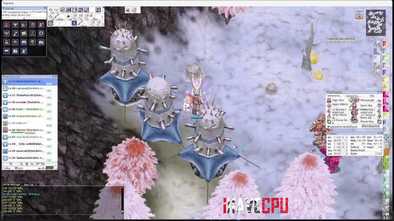 Ragnarok Classic Moonlight เลเวล Awakening Sniper อยากยิง ASPD 193