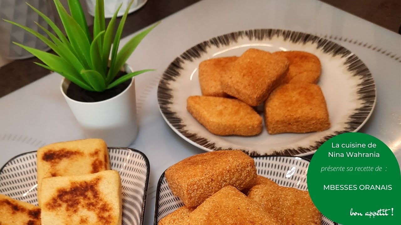 Recette de mbesses oranais !  gâteau semoule (beurre*miel)