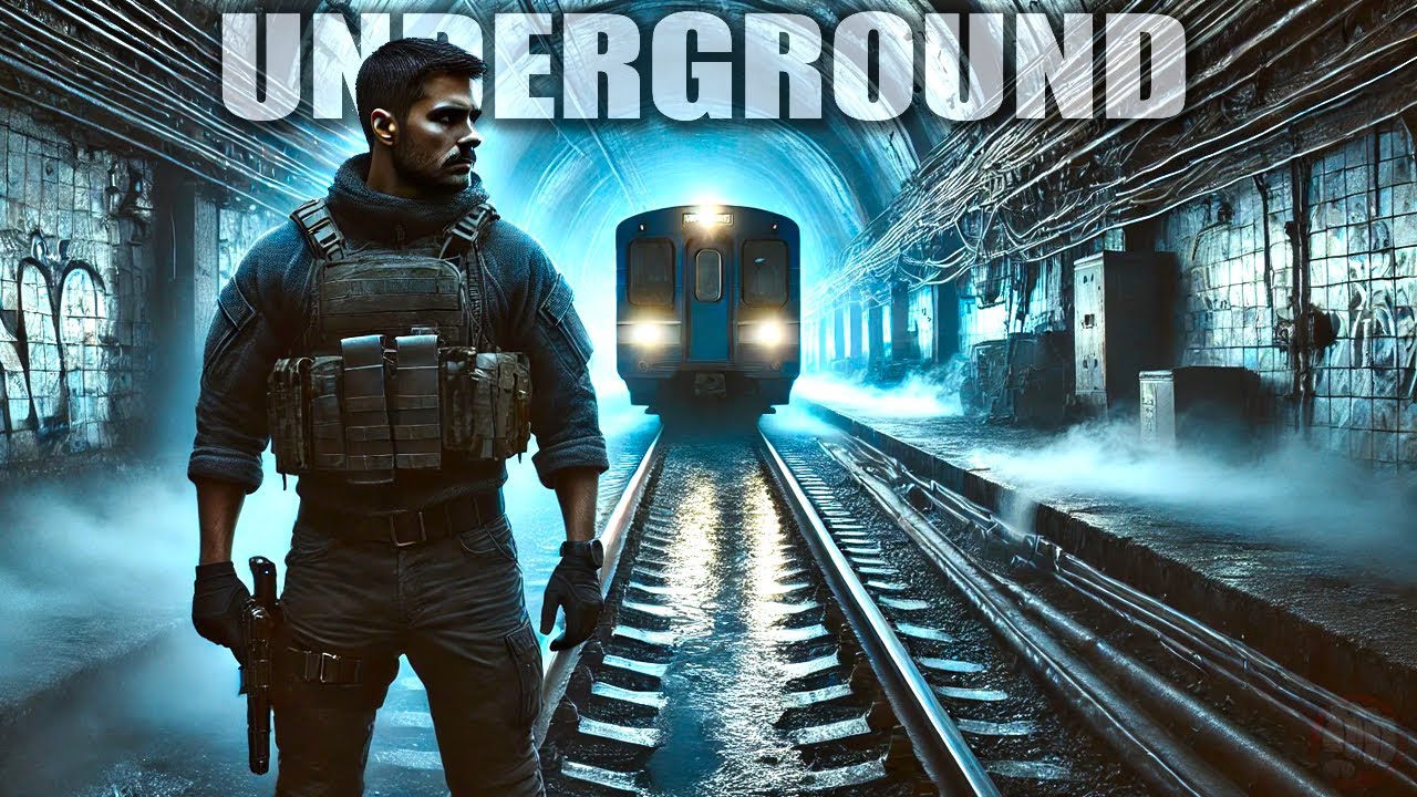 Surviving Underground as We Pilot a Train in an Abandoned Metro System...