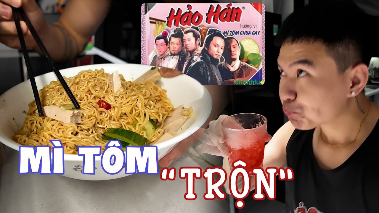 RAMBO HƯỠNG DẪN LÀM MÌ TRỘN HẢO HẢO CHUẨN PHONG CÁCH QUÁN NET CỎ