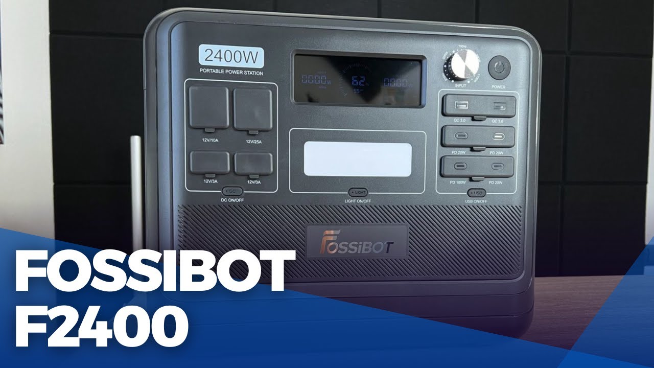LA BATTERIA PORTATILE PERFETTA PER TUTTI - FOSSIBOT F2400