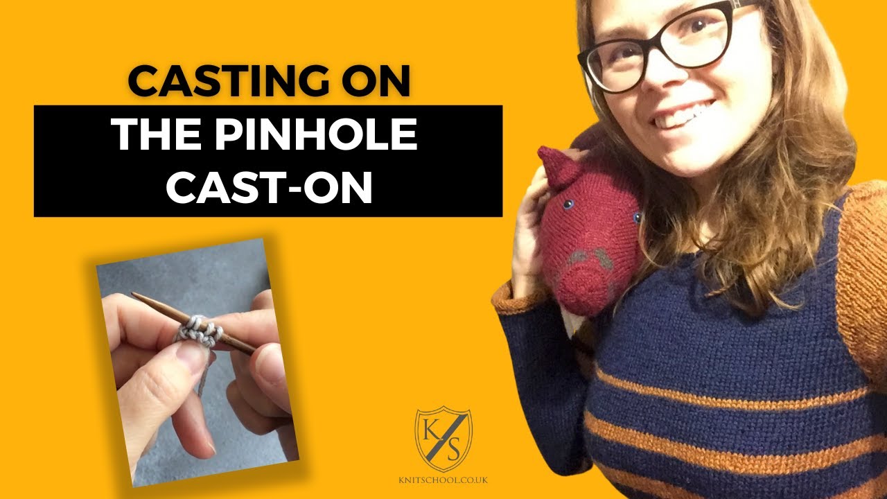 Casting-on: The Pinhole Cast-on (for centre out knits)