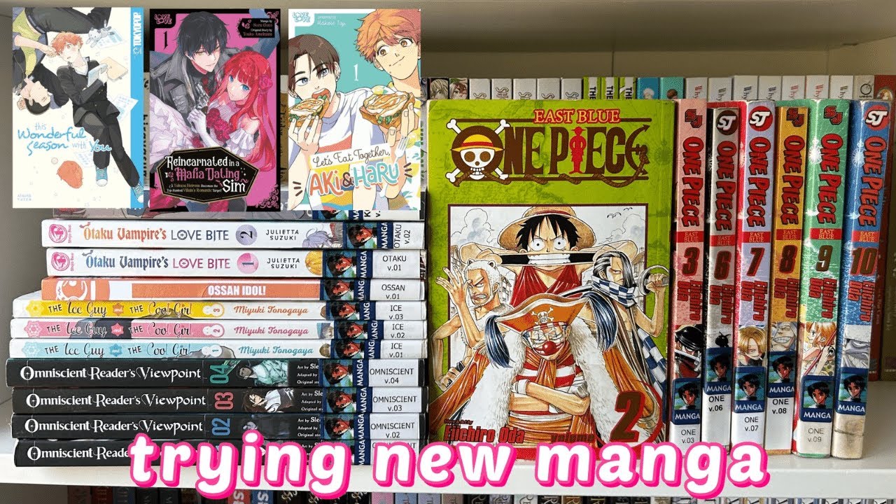 trying some new manga from the library