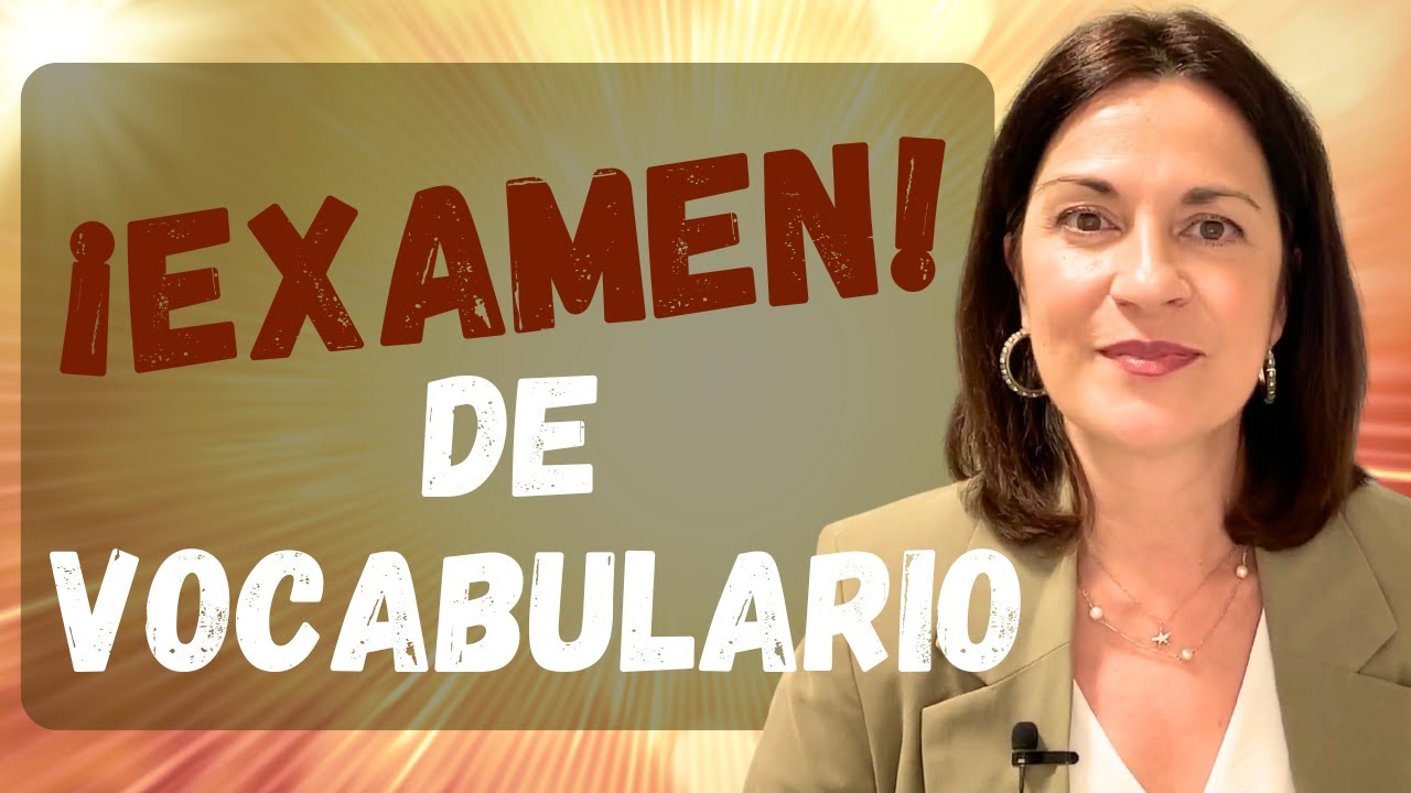 PON A PRUEBA tu español con este EXAMEN DE VOCABULARIO