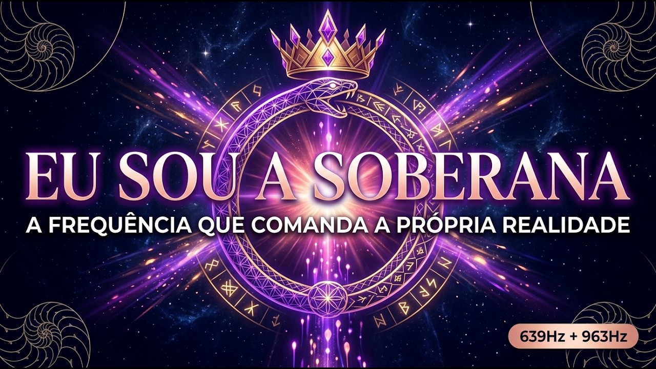 EU SOU A SOBERANA | A Frequ&ecirc;ncia que Comanda a Pr&oacute;pria Realidade | 639Hz + 963Hz