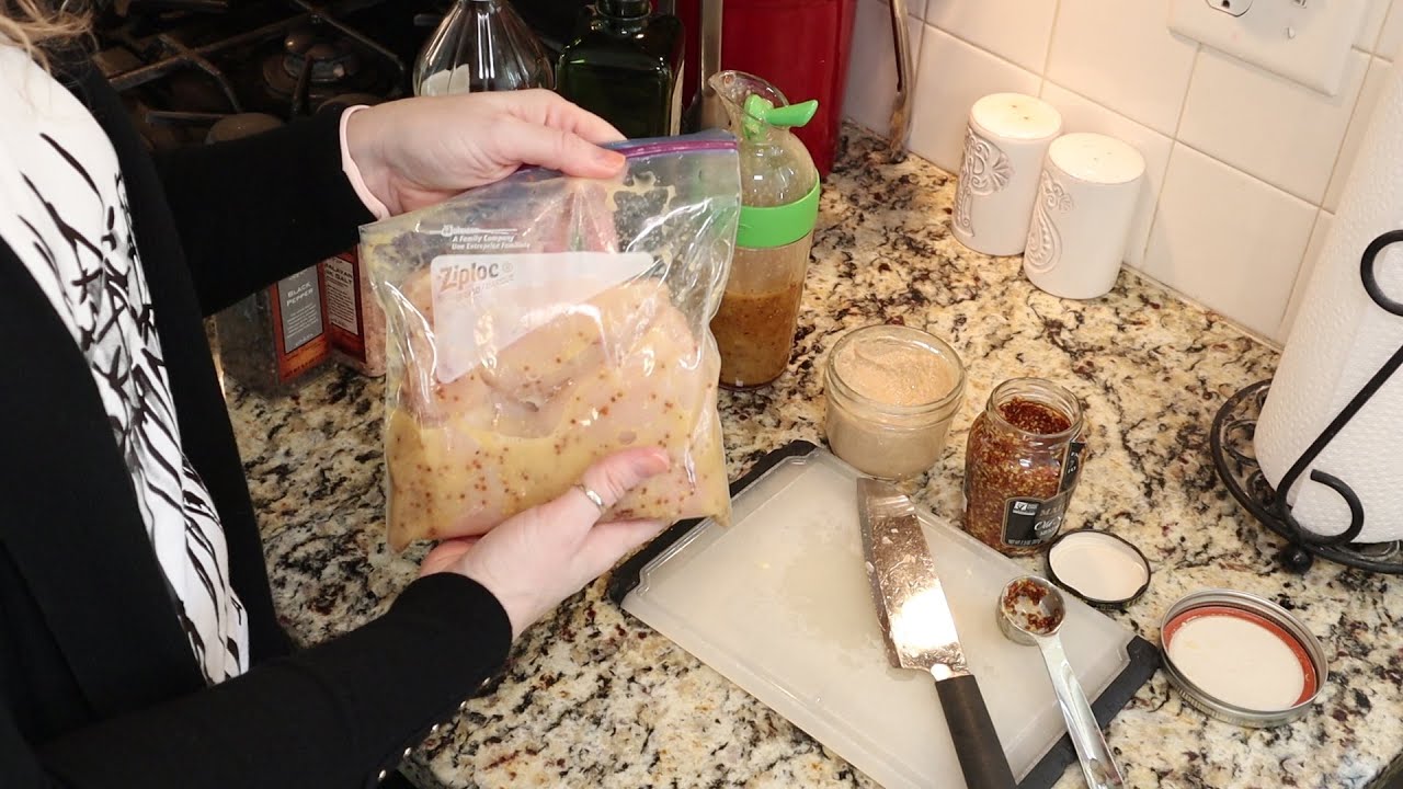 Honey Mustard Marinade and Salad Dressing ~ Grilled Honey Mustard Chicken ~ Homemade Dijon Mustard