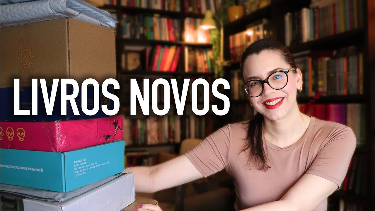 LIVROS INCRÍVEIS NO PRIMEIRO UNBOXING DO ANO! 2026