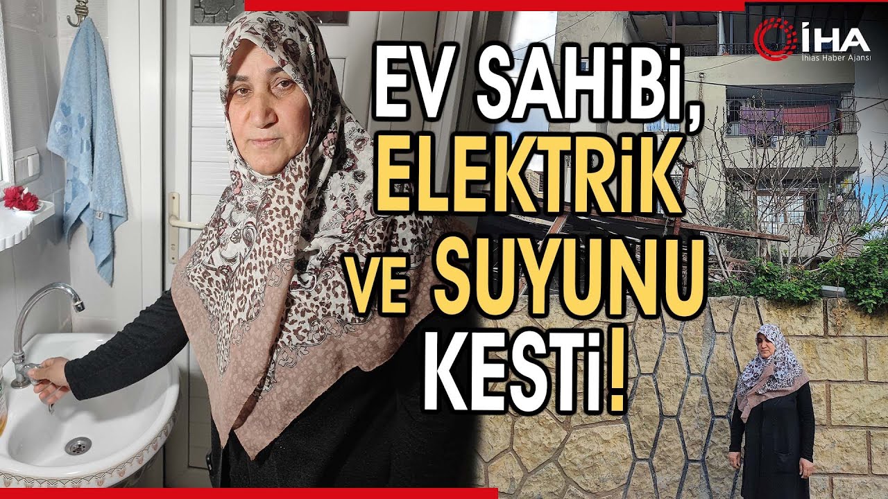 Evden Çıkmayan Kiracısının Elektrik Ve Su Aboneliğini İptal Ettirdi