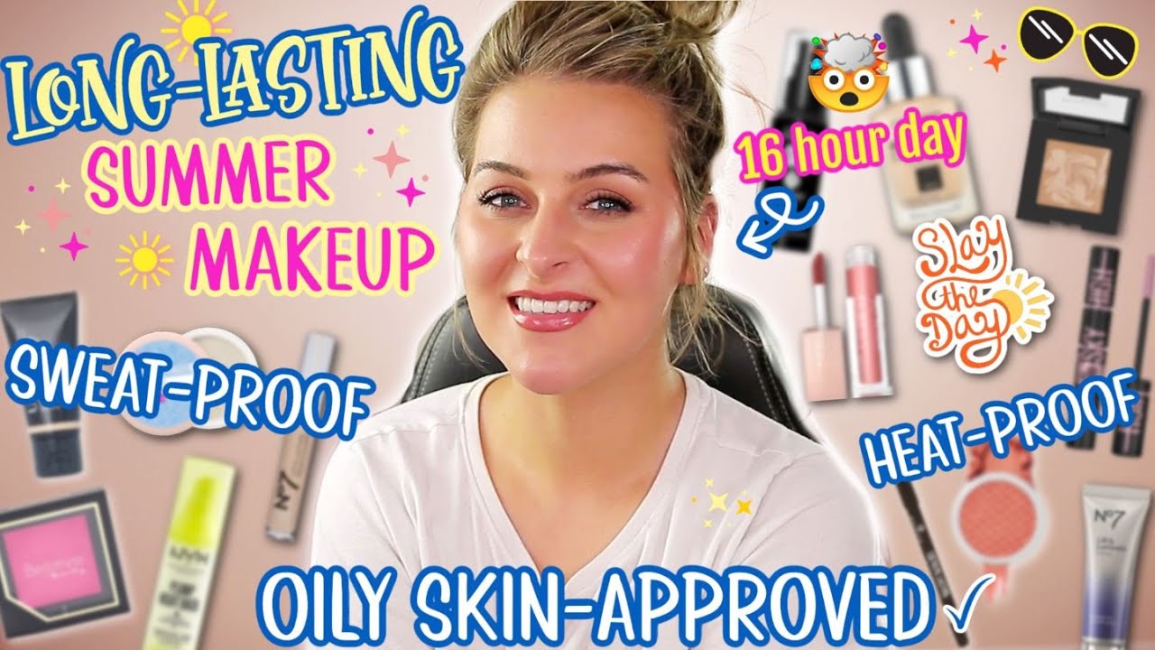 the *ABSOLUTE BEST, LONG-WEARING PRODUCTS* for Summer // Sweatproof, Heat-Proof, Oily-Skin Proof