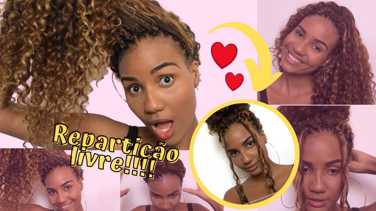 OLHA OS PENTEADOS QUE EU FIZ COM CROCHET BRAIDS  * coque perfeito *