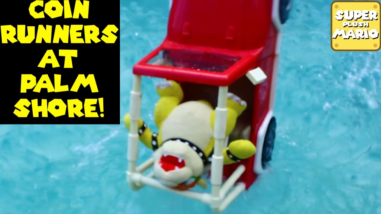 Coin Runners at Palm Shore! | Super Plush Mario