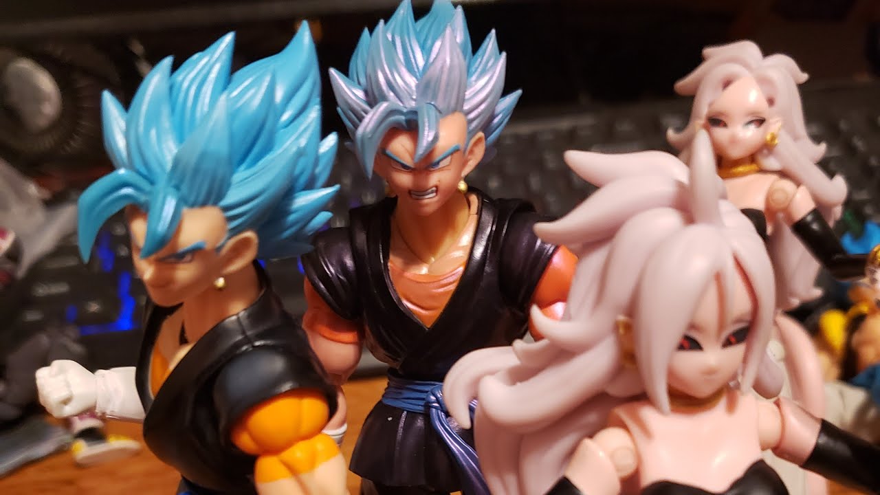 Kong Studios Cc Vegito Blue and a Bootleg Android 21 live review
