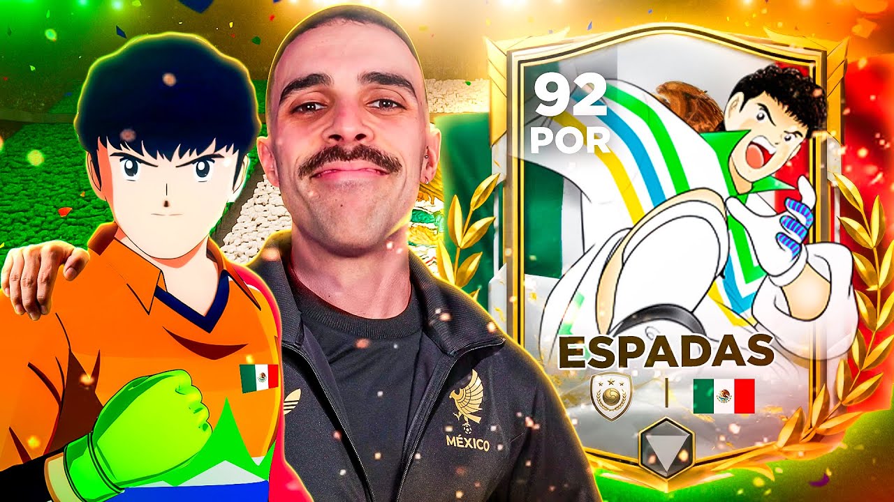 LLEVÉ a MÉXICO a la CIMA del FÚTBOL MUNDIAL en CAPTAIN TSUBASA 🏆
