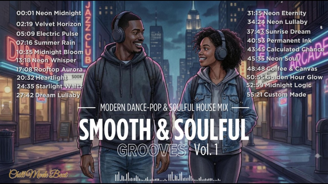 Modern Dance-Pop & Soulful House Mix - ChillModeBeats | Smooth & Soulful Grooves Vol. 1