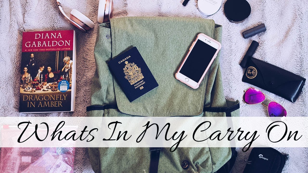 WHAT'S IN My CARRY-ON BAG 🎒 |   Flight Essentials!